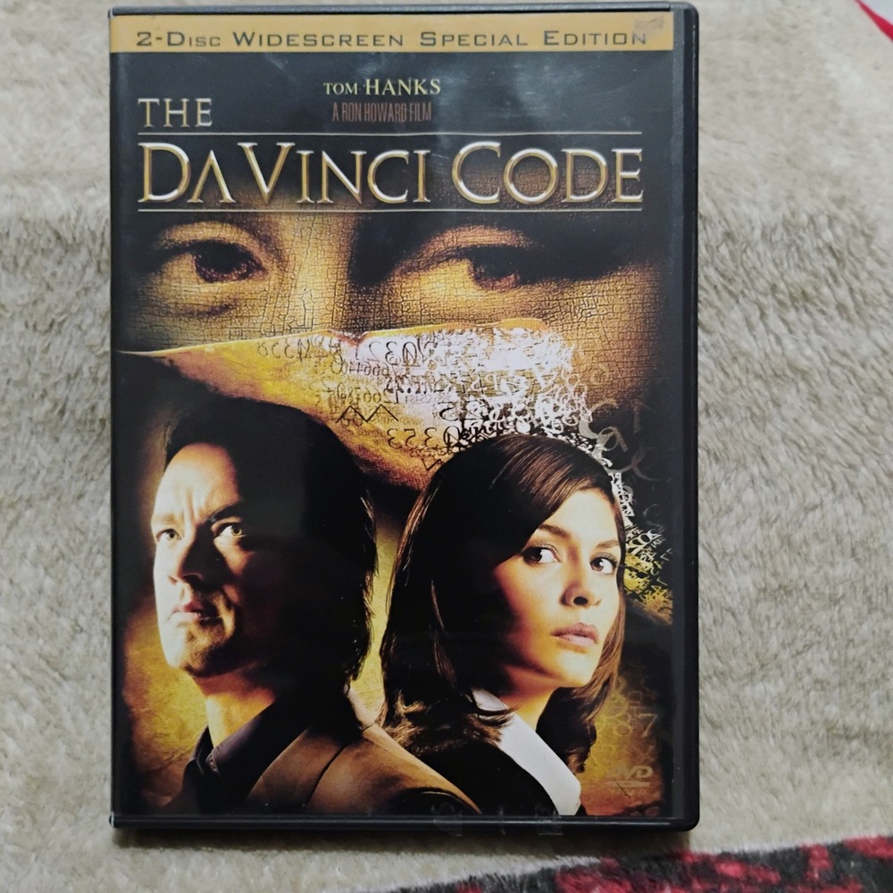 The Da Vinci Code DVD 2-Disc Widescreen Special Edition Tom Hanks Mystery Movie